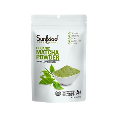 Sunfood Superfoods Matcha Green Tea Powder 